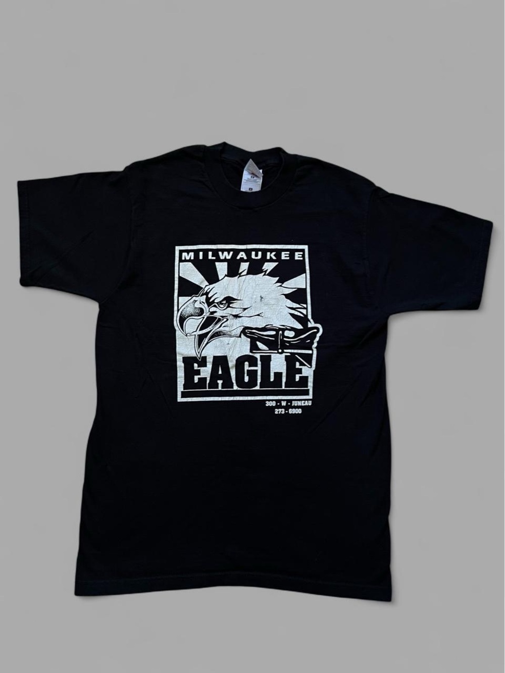 Rare, Vintage 90’s Milwaukee Eagle Leather Bar LGBTQ Gay Pride T-Shirt. Size M.